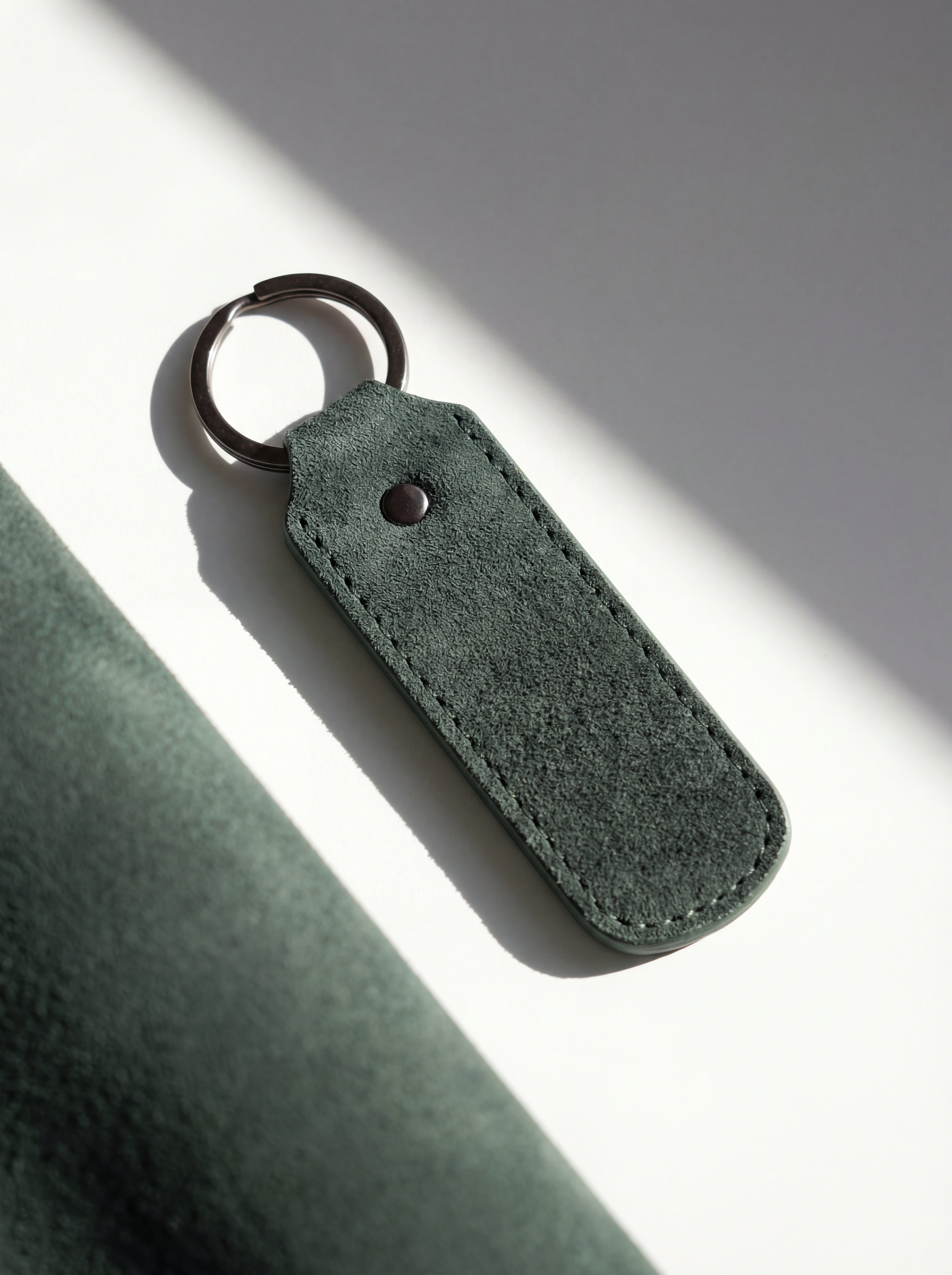 Alcantara Sleutelhanger - British Green