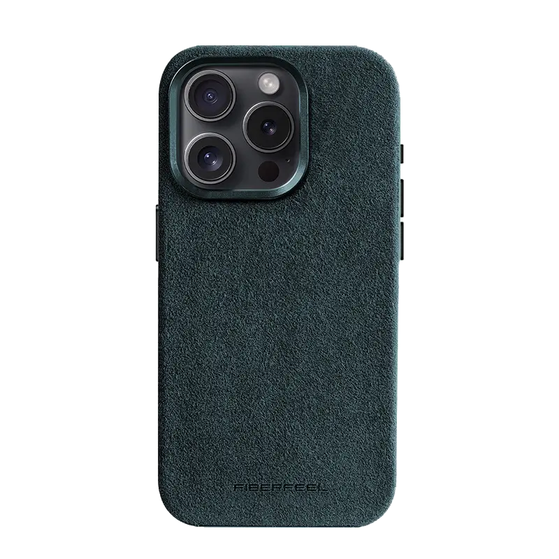 iPhone 16 Pro Alcantara Case - Deep Navy
