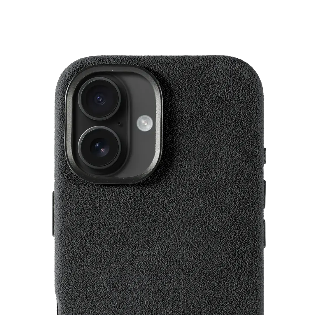 iPhone 16 Alcantara Case - Graphite Grey