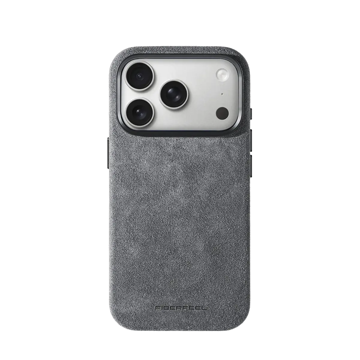 iPhone 17 Pro Alcantara Case - Concrete Grey