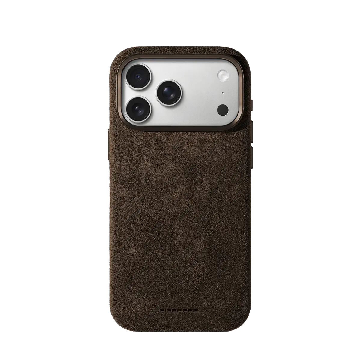 iPhone 17 Pro Max Alcantara Case - Espresso Brown
