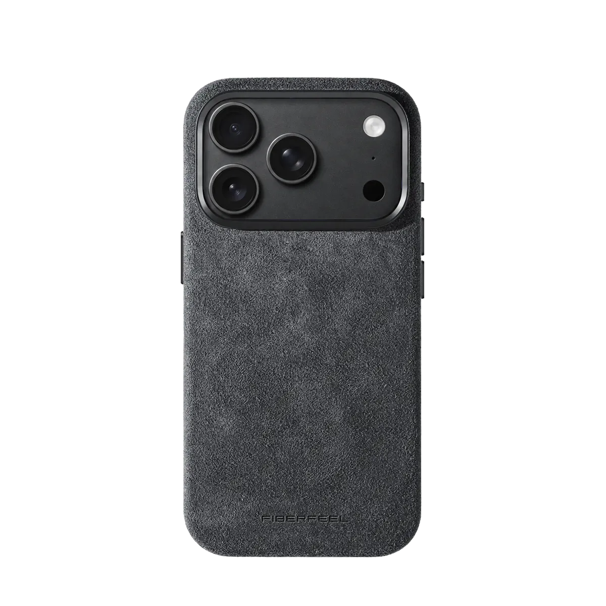 iPhone 18 Pro Alcantara Case - Graphite Grey
