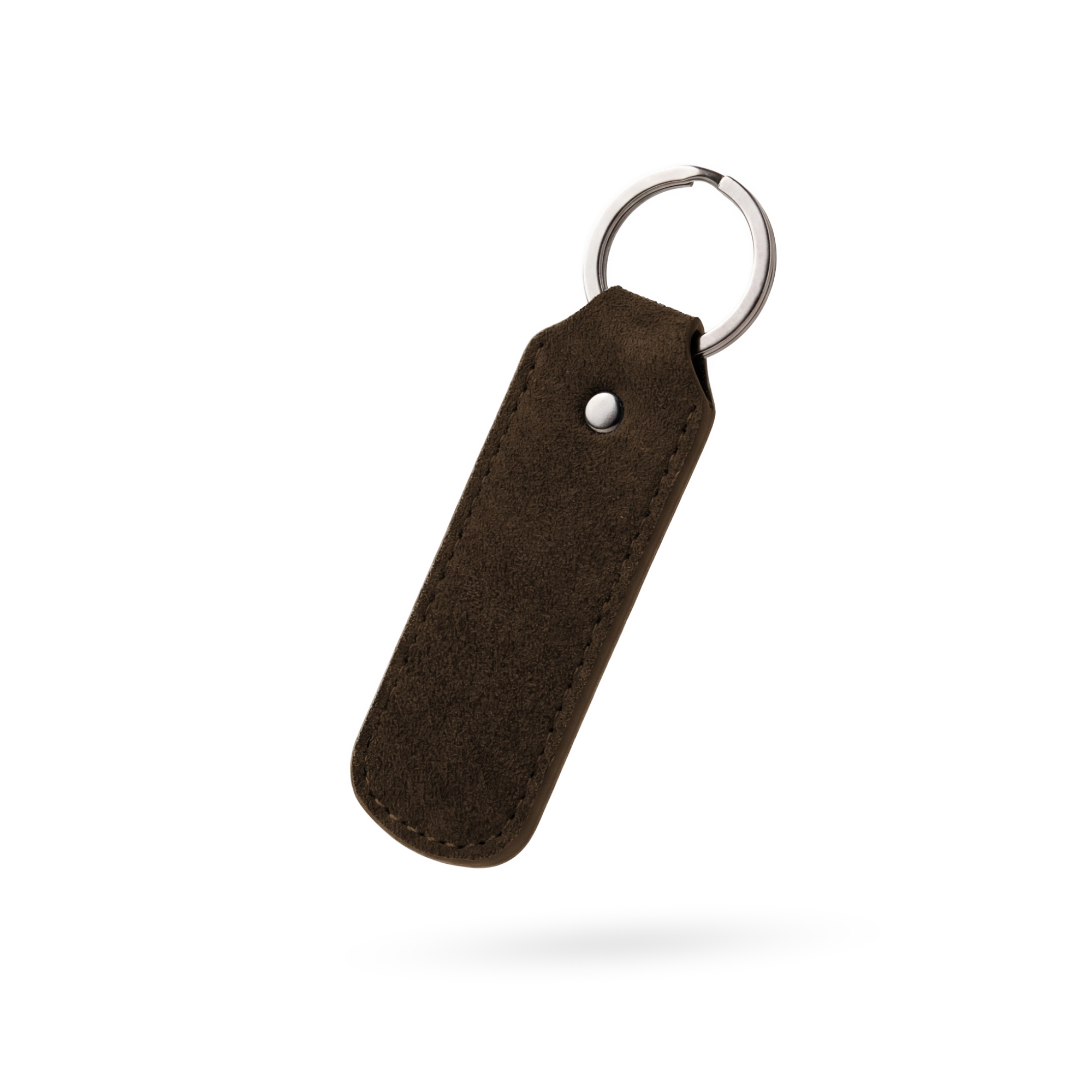 Alcantara Sleutelhanger - Espresso Brown