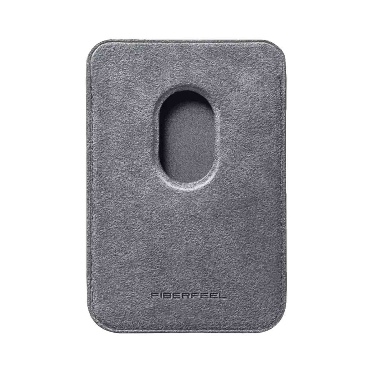 Alcantara MagSafe Wallet - Concrete Grey