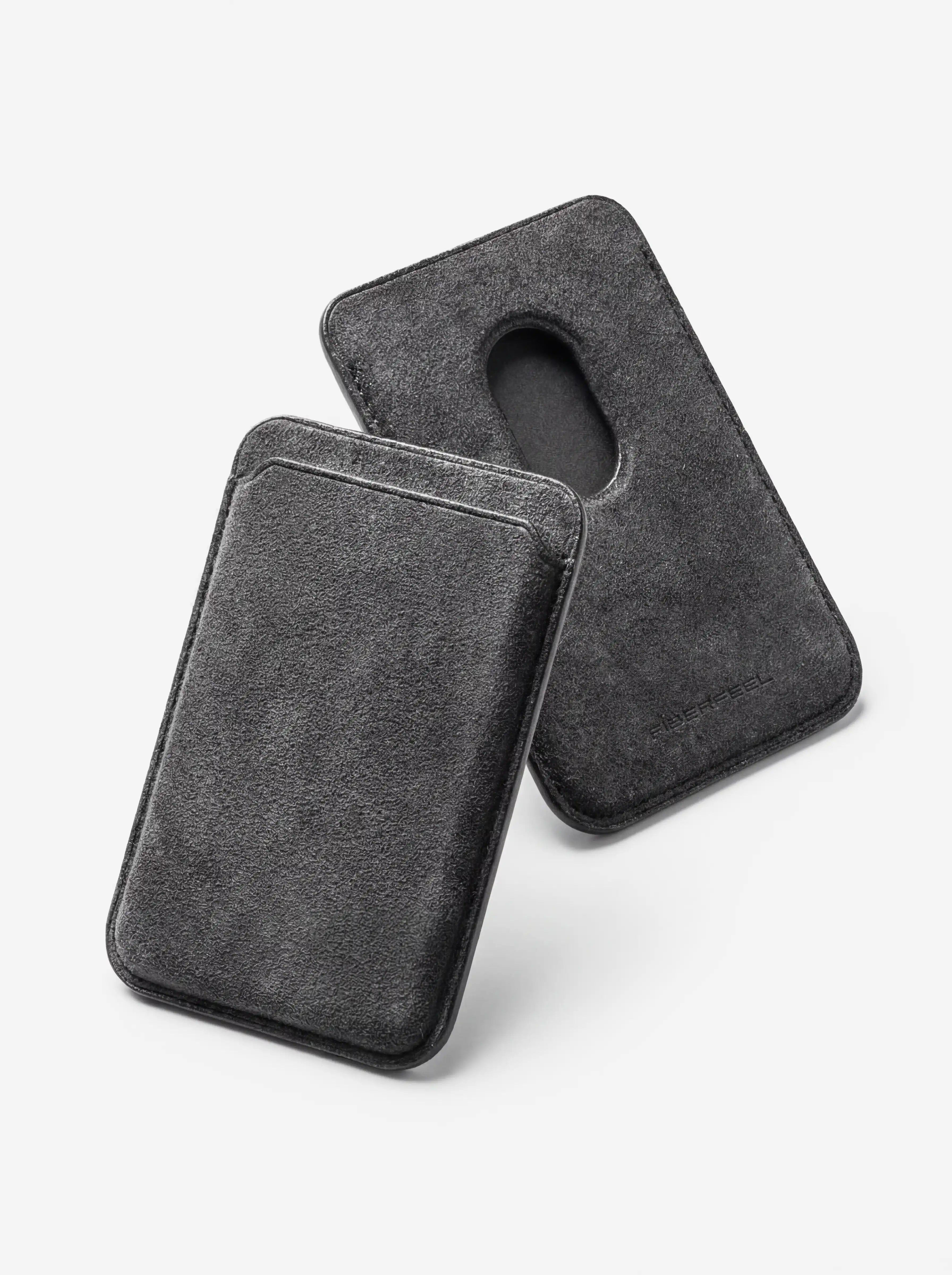 Alcantara MagSafe Wallet - Graphite Grey