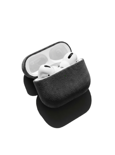 Alcantara AirPods Pro (3e gen) case - Graphite Grey