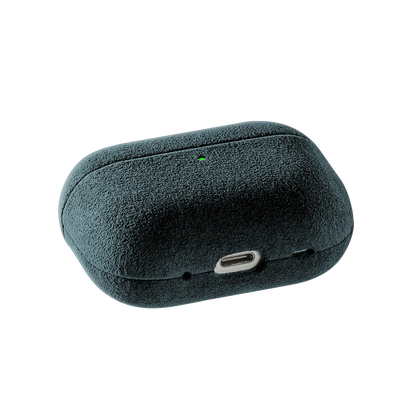 Alcantara AirPods Pro (3e gen) case - Deep Navy