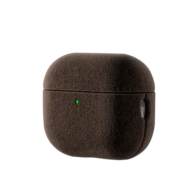 Alcantara AirPods Pro (3e gen) case - Espresso Brown