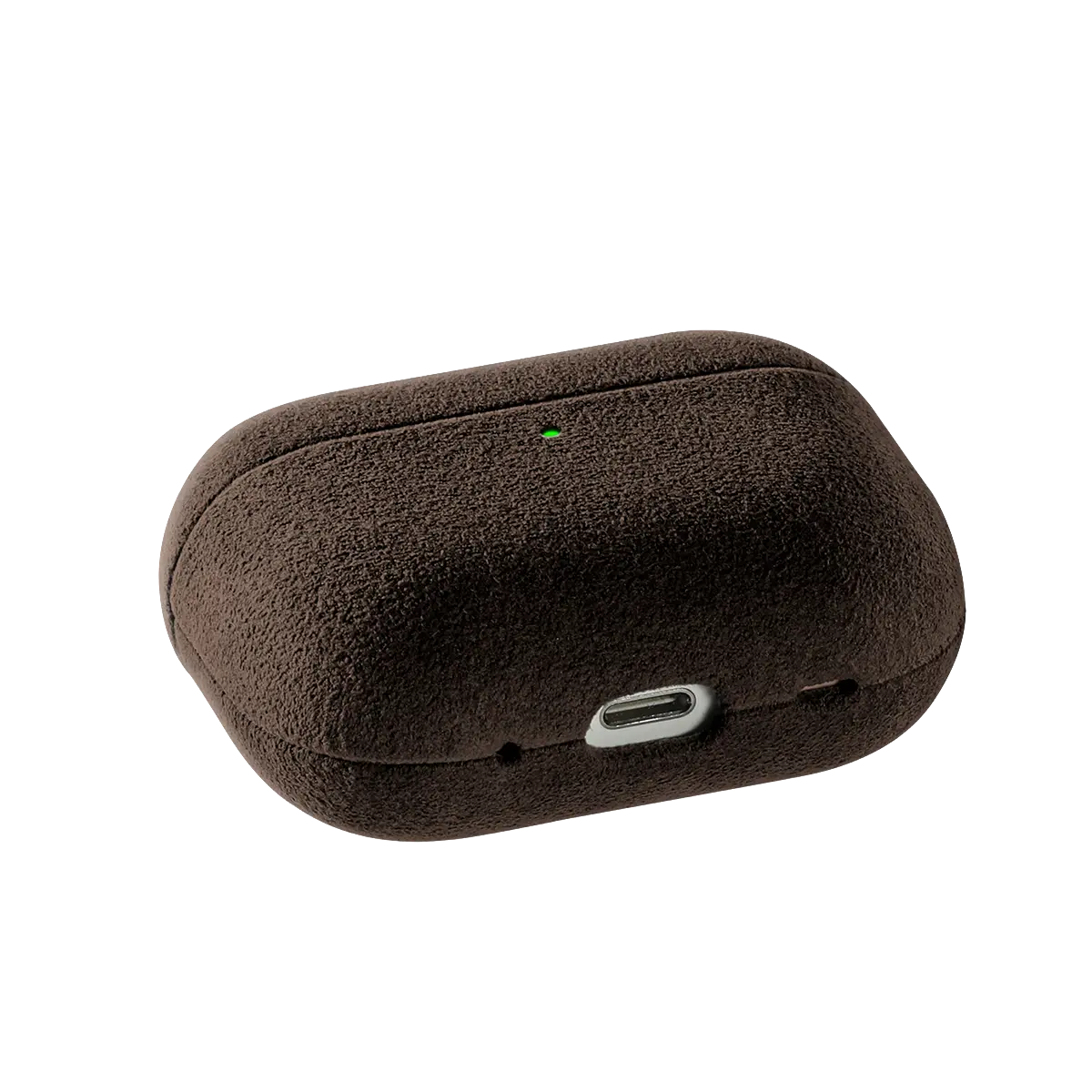 Alcantara AirPods Pro (3e gen) case - Espresso Brown