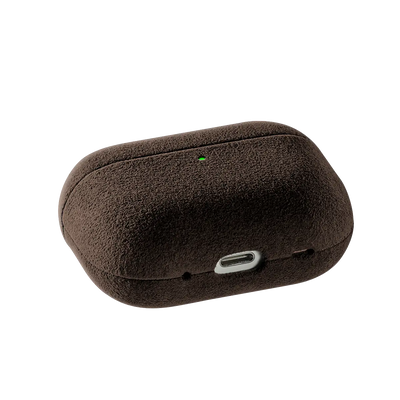 Alcantara AirPods Pro (3e gen) case - Espresso Brown