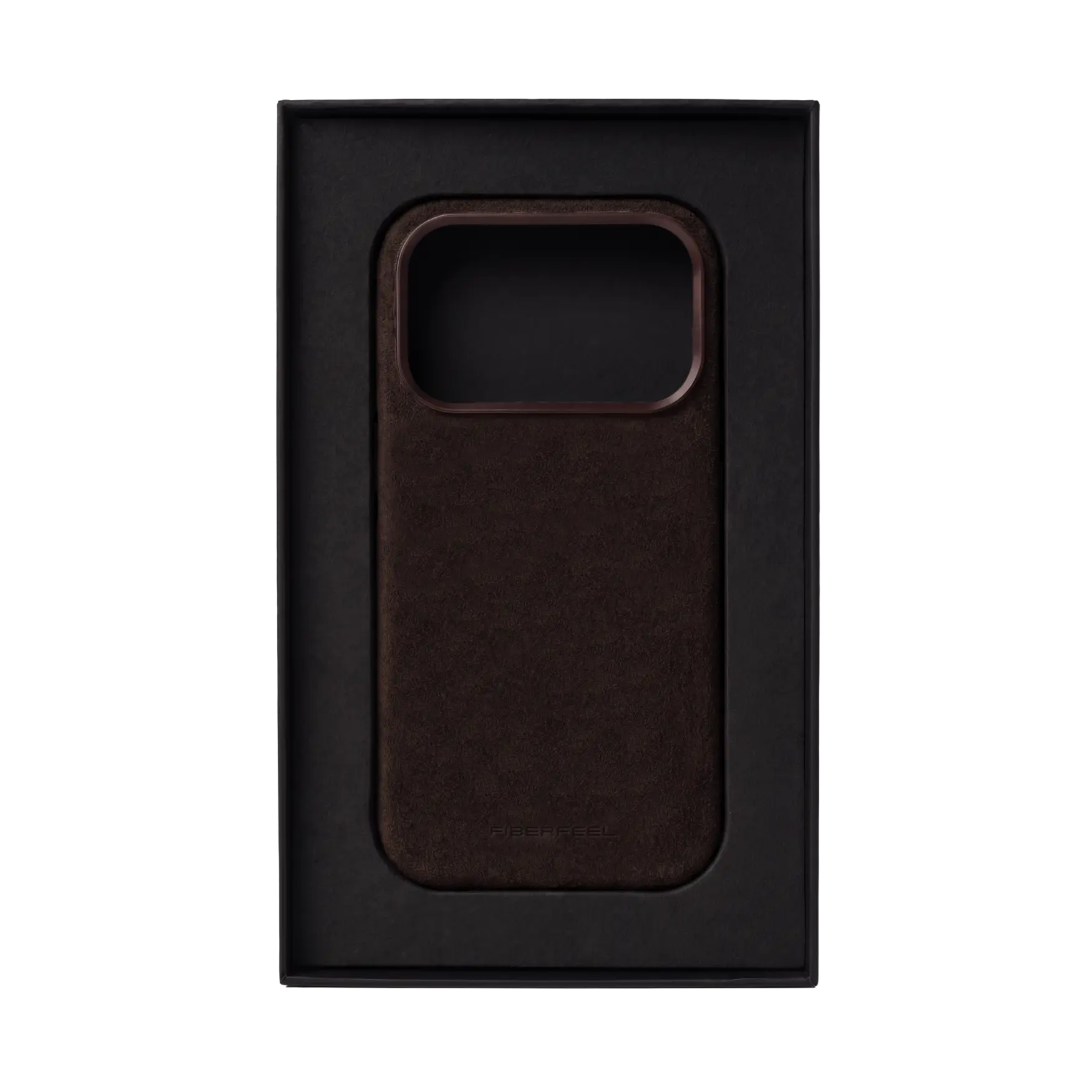 iPhone 17 Pro Alcantara Case - Espresso Brown