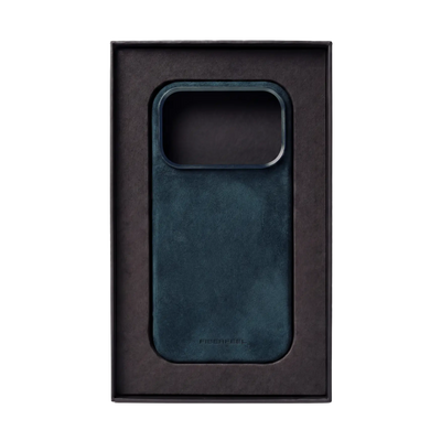 iPhone 17 Pro Alcantara Case - Deep Navy