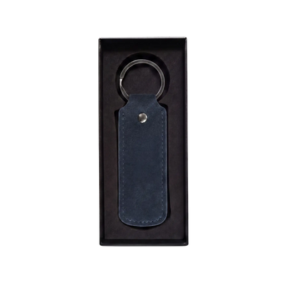Alcantara Sleutelhanger - Deep Navy