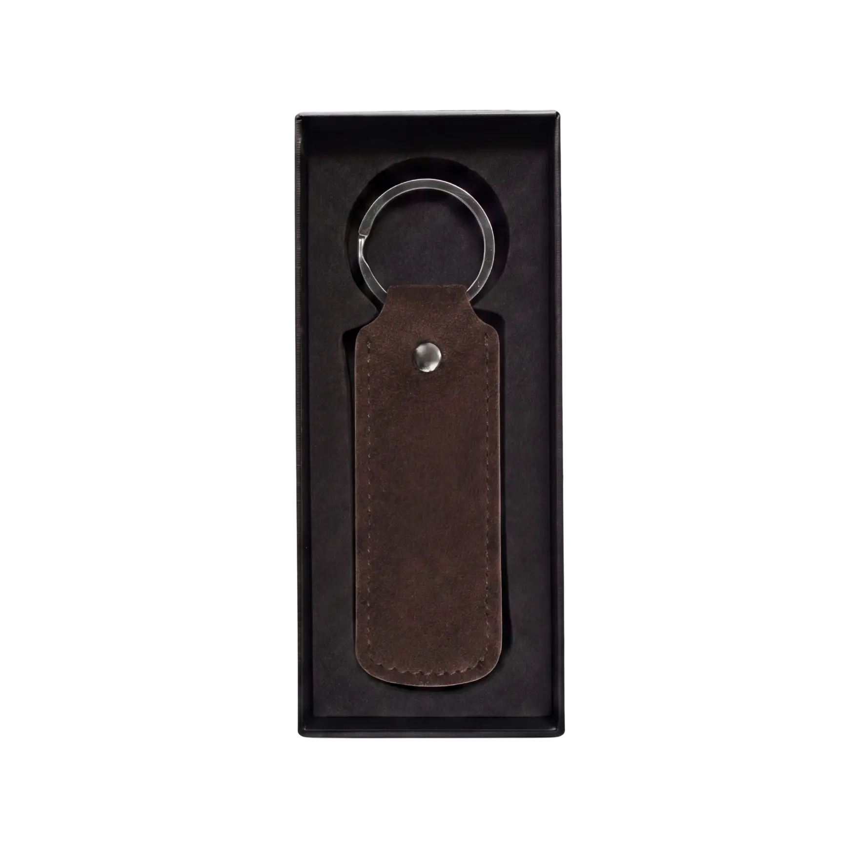 Alcantara Sleutelhanger - Espresso Brown