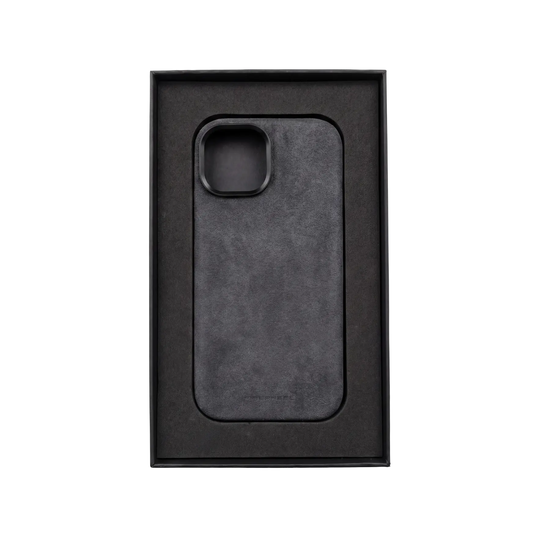 iPhone 15 Alcantara Case - Graphite Grey