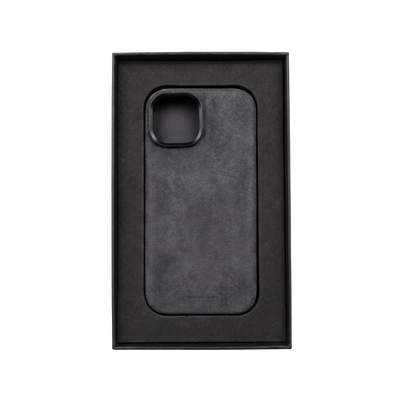 iPhone 15 Alcantara Case - Graphite Grey
