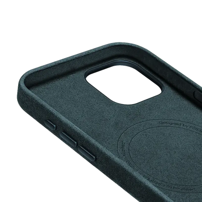 iPhone 15 Alcantara Case - Deep Navy
