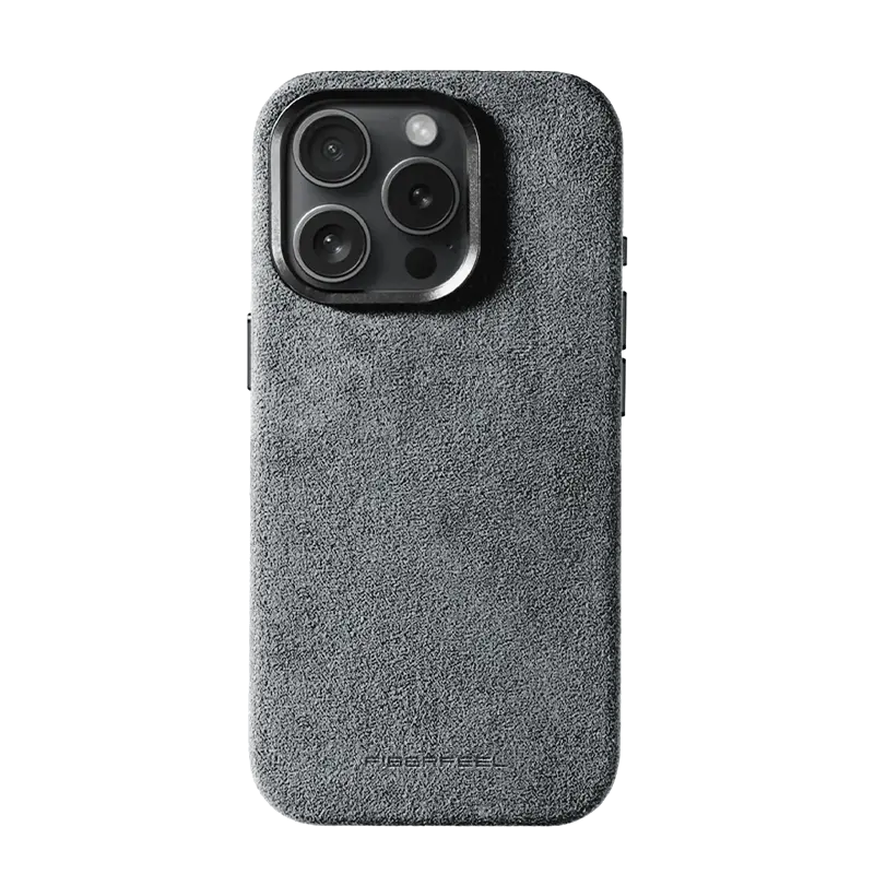 iPhone 16 Pro Alcantara Case - Concrete Grey