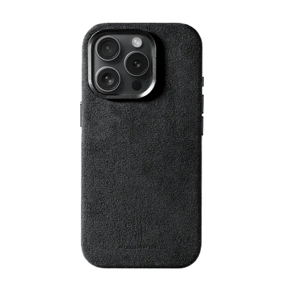 iPhone 15 Pro Alcantara Case - Graphite Grey