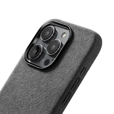 iPhone 16 Pro Alcantara Case - Concrete Grey
