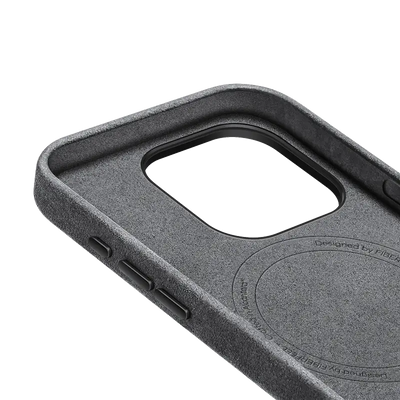 iPhone 16 Pro Alcantara Case - Concrete Grey