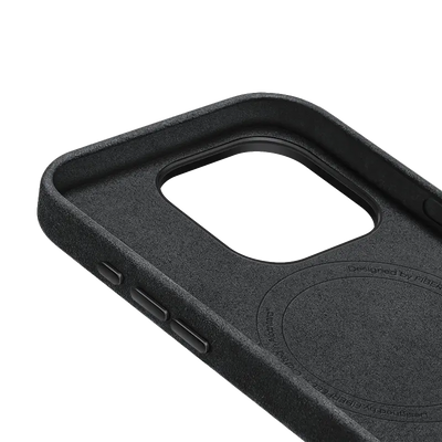 iPhone 16 Pro Alcantara Case - Graphite Grey