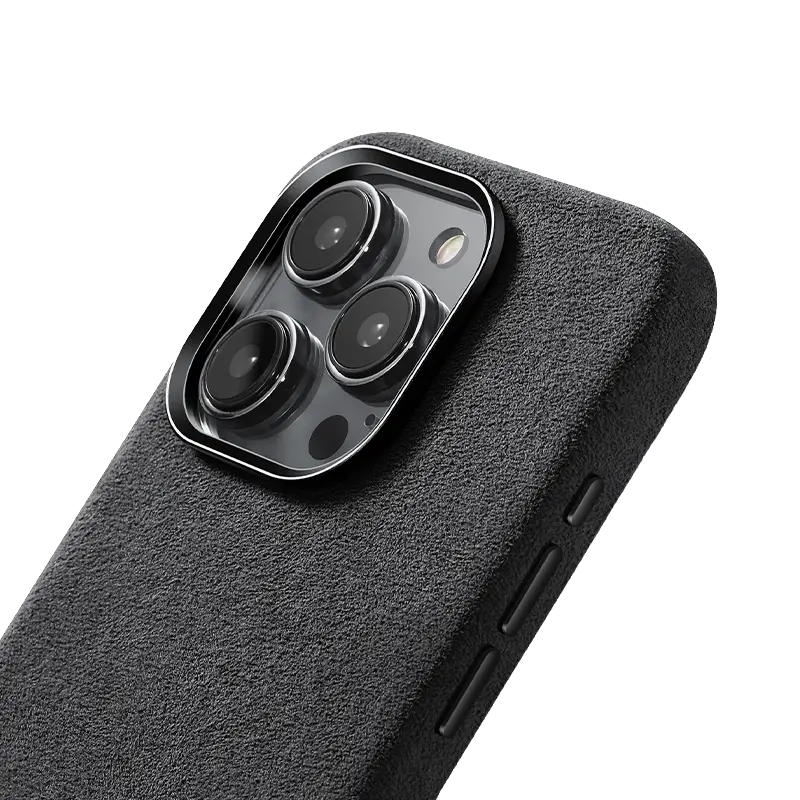 iPhone 16 Pro Alcantara Case - Graphite Grey