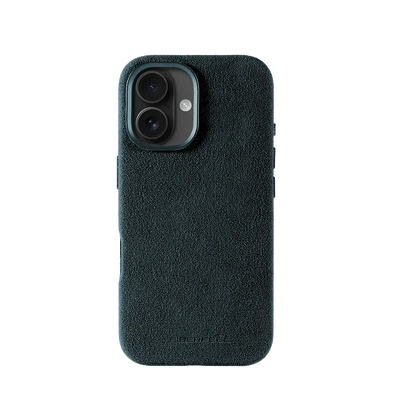 iPhone 16 Alcantara Case - Deep Navy