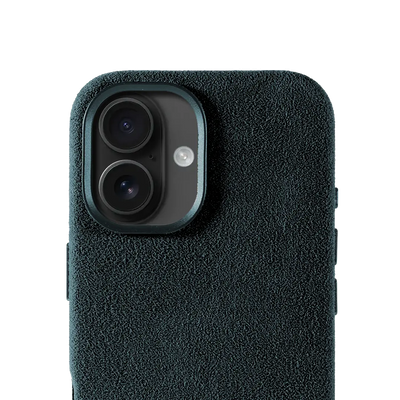 iPhone 16 Alcantara Case - Deep Navy