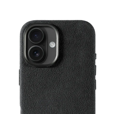 iPhone 16 Alcantara Case - Graphite Grey