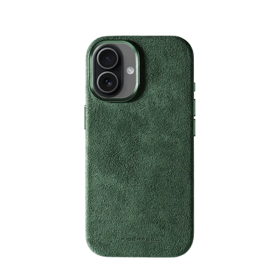iPhone 17 Alcantara Case - British Green