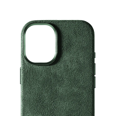 iPhone 17 Alcantara Case - British Green