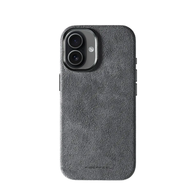 iPhone 17 Alcantara Case - Concrete Grey