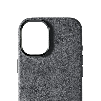 iPhone 17 Alcantara Case - Concrete Grey