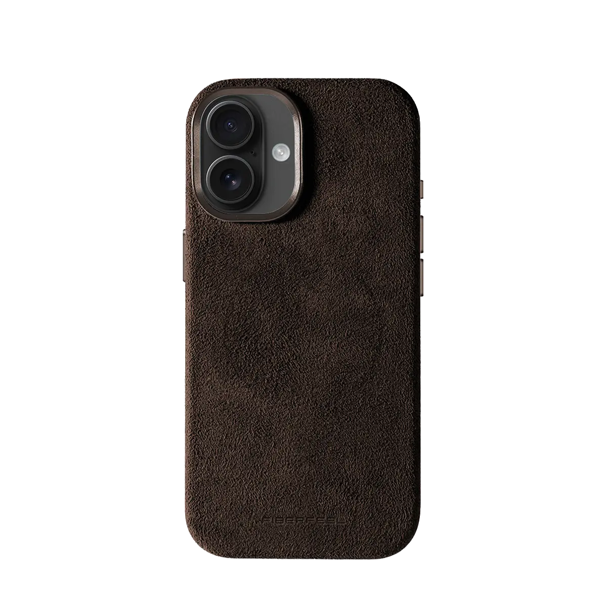 iPhone 17 Alcantara Case - Espresso Brown