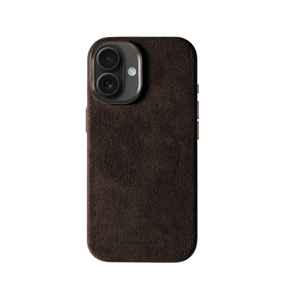 iPhone 17 Alcantara Case - Espresso Brown