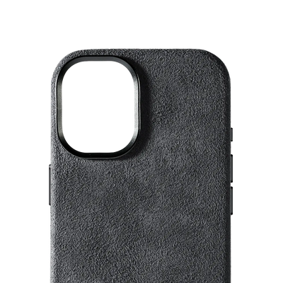 iPhone 17 Alcantara Case - Graphite Grey