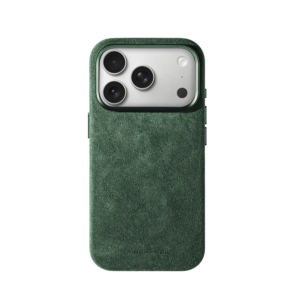iPhone 17 Pro Alcantara Case - British Green