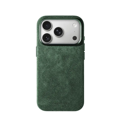 iPhone 17 Pro Alcantara Case - British Green
