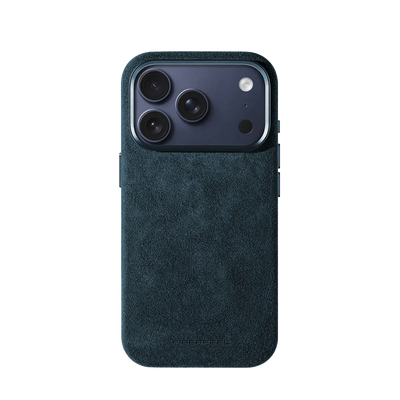 iPhone 17 Pro Alcantara Case - Deep Navy