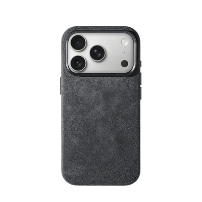 iPhone 17 Pro Alcantara Case - Graphite Grey