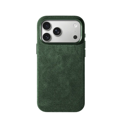 iPhone 17 Pro Max Alcantara Case - British Green