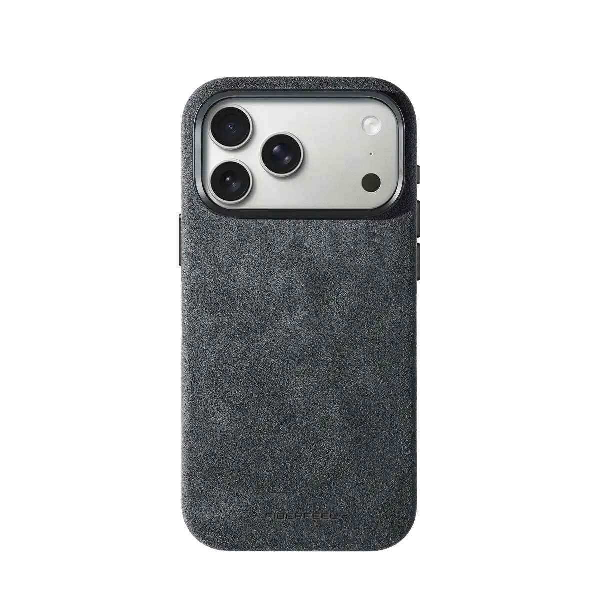 iPhone 17 Pro Max Alcantara Case - Graphite Grey