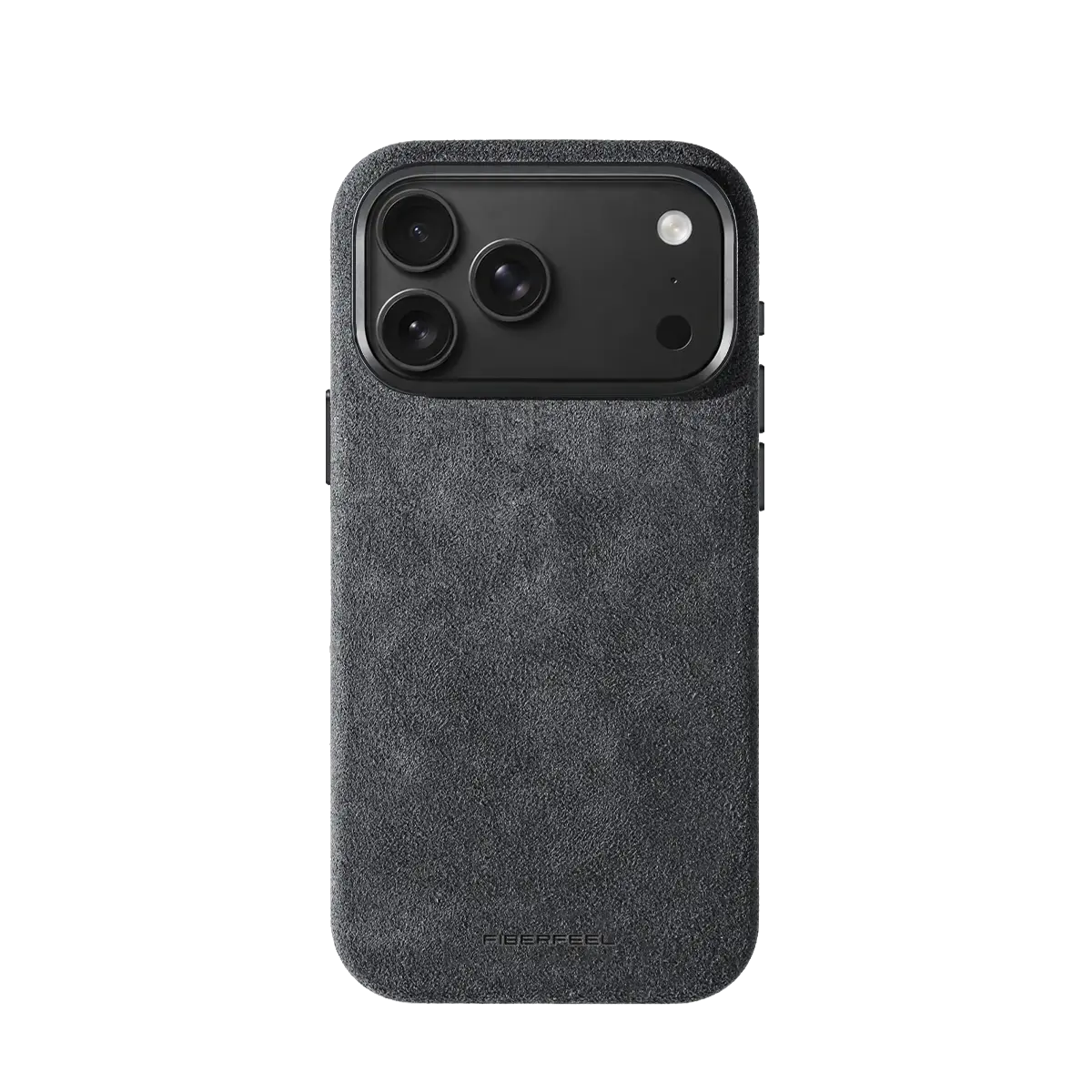 iPhone 18 Pro Max Alcantara Case - Graphite Grey