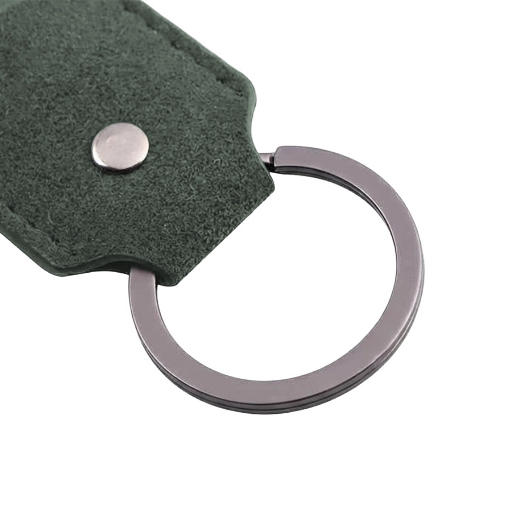Alcantara Sleutelhanger - British Green