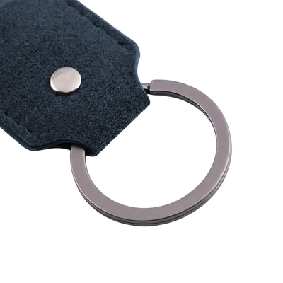 Alcantara Sleutelhanger - Deep Navy