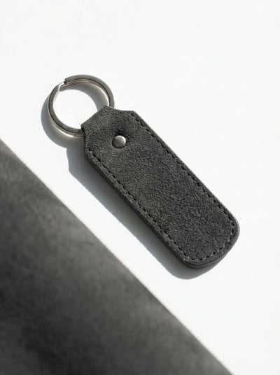 Alcantara Sleutelhanger - Graphite Grey