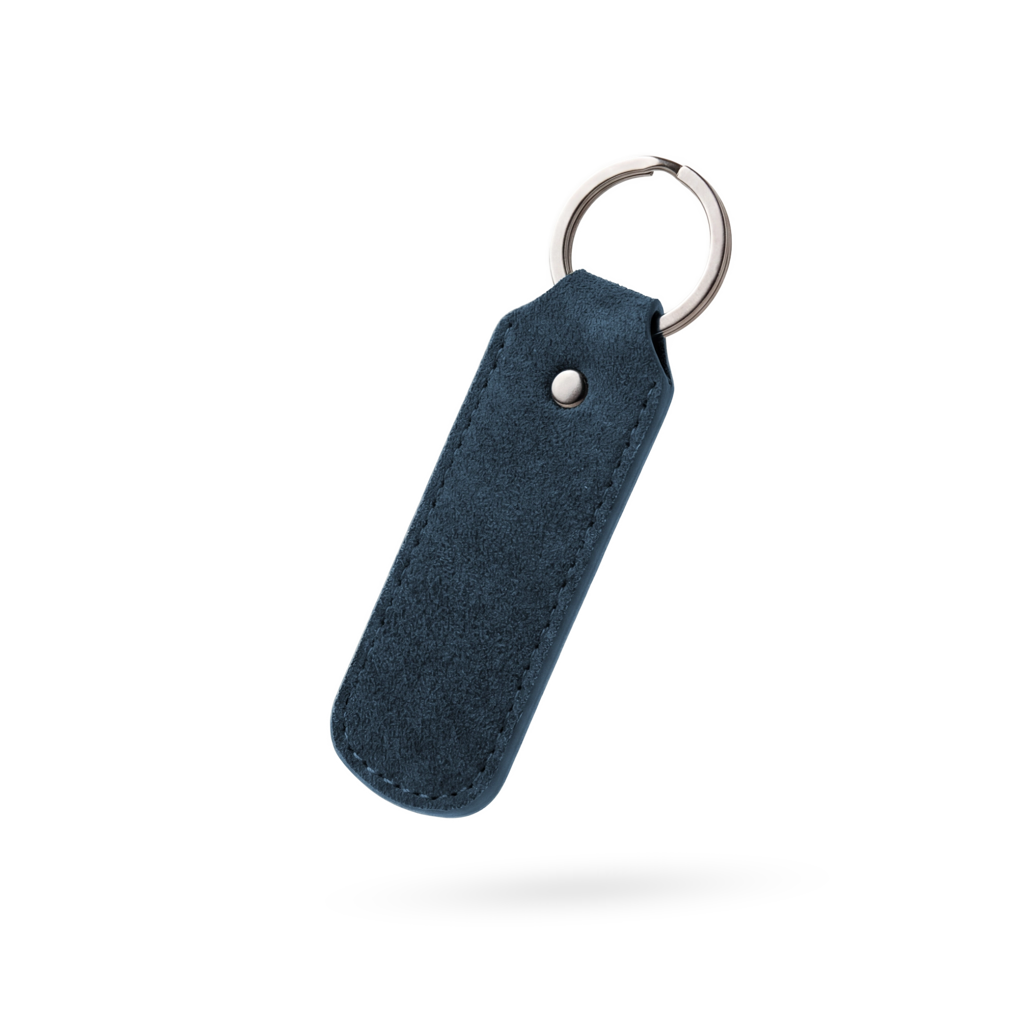 Alcantara Sleutelhanger - Deep Navy