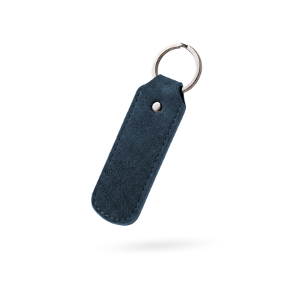 Alcantara Sleutelhanger - Deep Navy
