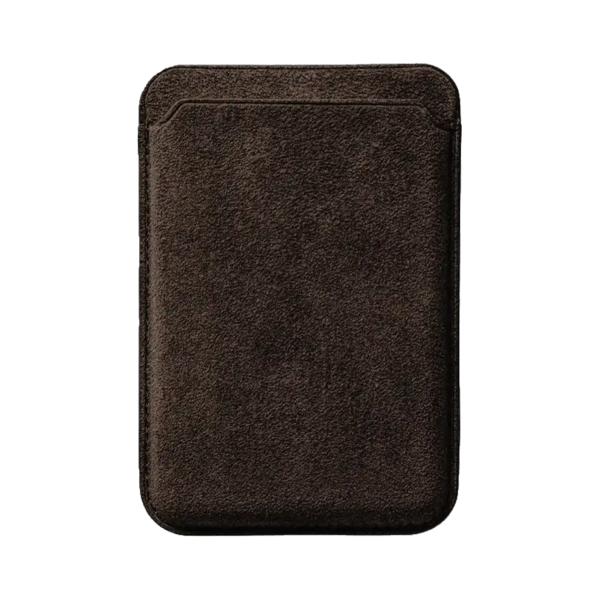 Alcantara MagSafe Wallet - Espresso Brown